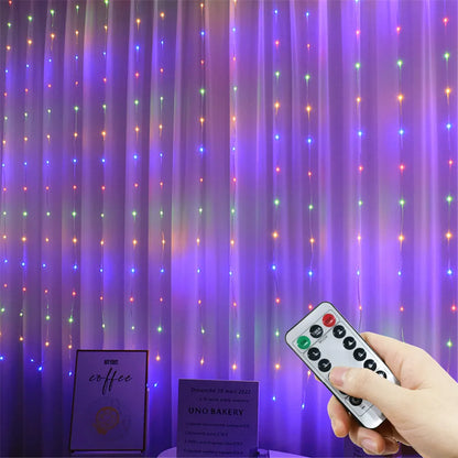 Christmas Curtain Lights LED Fairy String