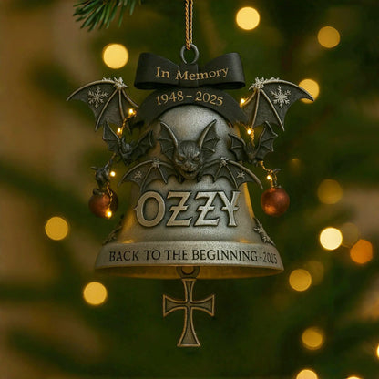 Ozzy Osbourne Back to The Beginning Ornament