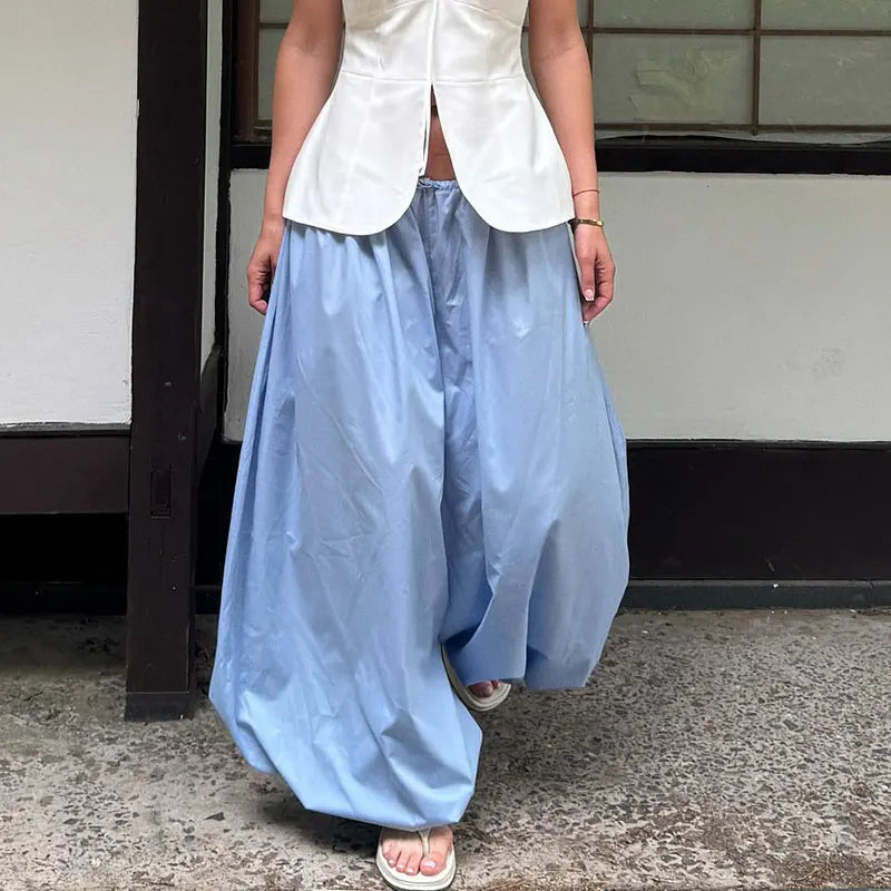 Women Casual High Waist Long Pants