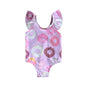 Infant Baby Girls Swimsuit Cute Donut Print