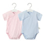 2Pcs Newborn Baby Girls Romper Pure Cotton Bodysuit