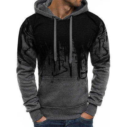 Men s Oversized Hood Sweatshirt 3D Printed