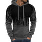Men s Oversized Hood Sweatshirt 3D Printed