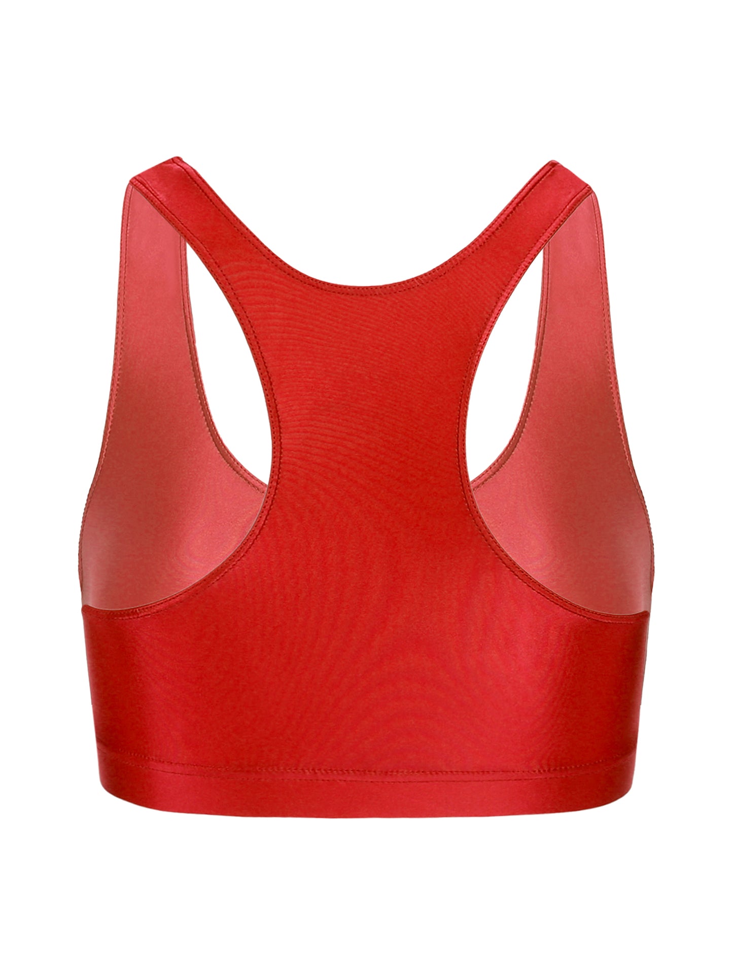 Glossy Womens Mid Waist Gym Fitness Yoga