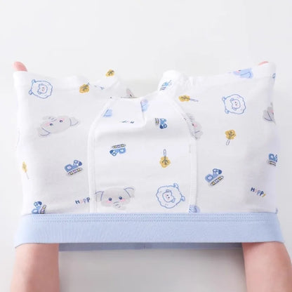 4PCS Boys Cute Cotton Antibacterial Cartoon Print Underwear