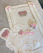 5 Pcs Girl/Boy Hospital Exit Newborn Bling Outfits