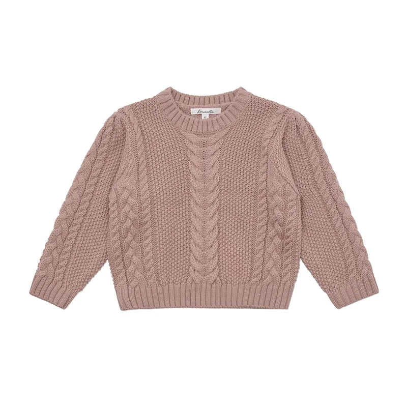 Long Sleeve Girls Top Pant Suit