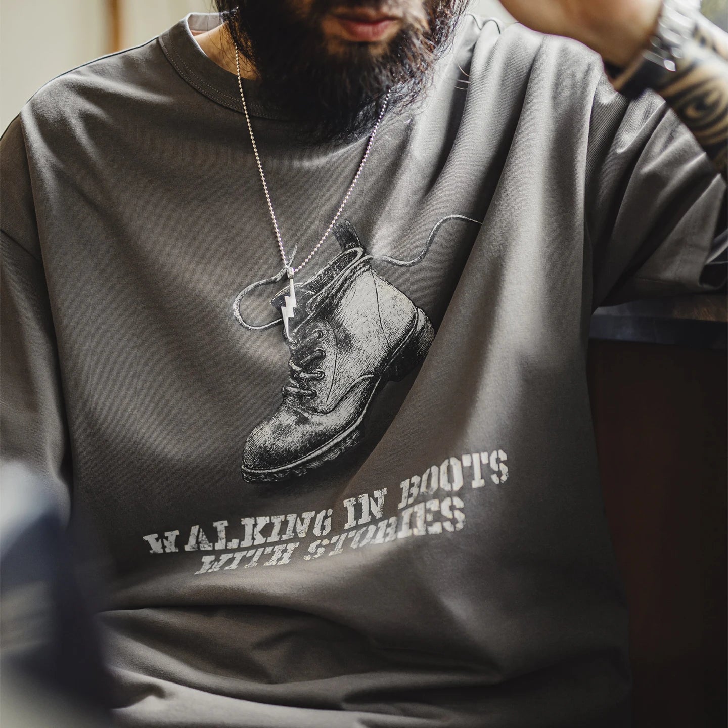 Vintage Graphic Printed Crewneck Loose Oversized Streetwear