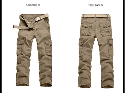 Work Khaki Tactical Pants Men Military Jogger