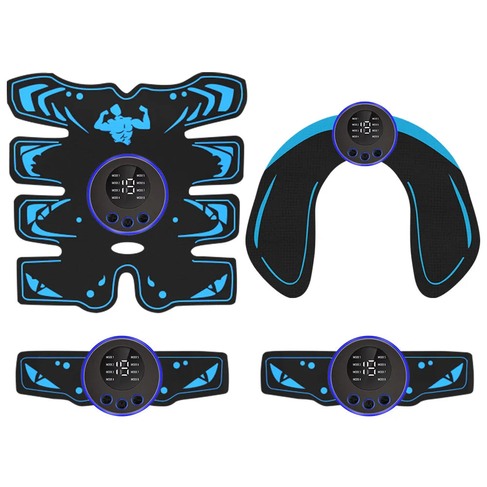 Rechargeable EMS Abdominal Muscle Stimulator Fitness Equipment