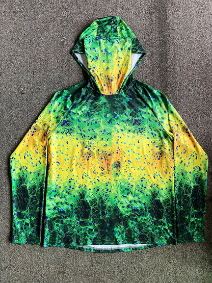 Fishing Hoodie Sailing Shirt Men Long Sleeve