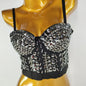 Fashion Tank Sling Stage Dance Corset Elegant