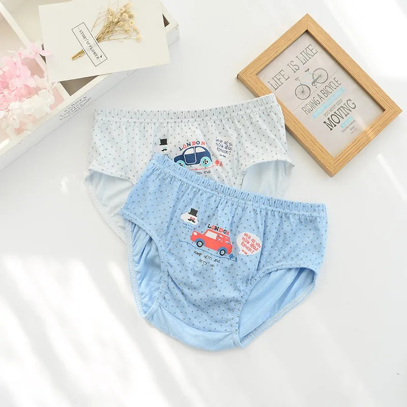 5 Pcs Boys Briefs Dinosaur Shark Toddler Brief Underwear