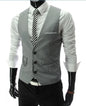 Mens Dress Vests Slim Fit Casual Formal