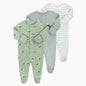 100% Cotton 3 Pcs Boys/Girls Romper Pajamas Jumpsuit