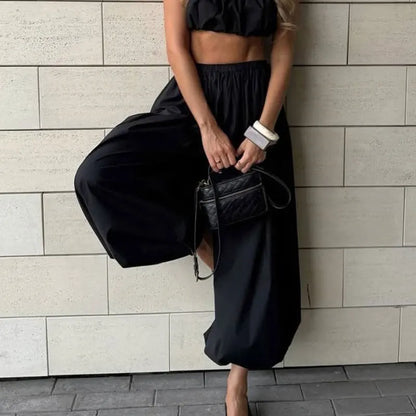 Women Casual High Waist Long Pants