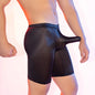 Men's glossy  Elephant Nose Breathable boxershorts