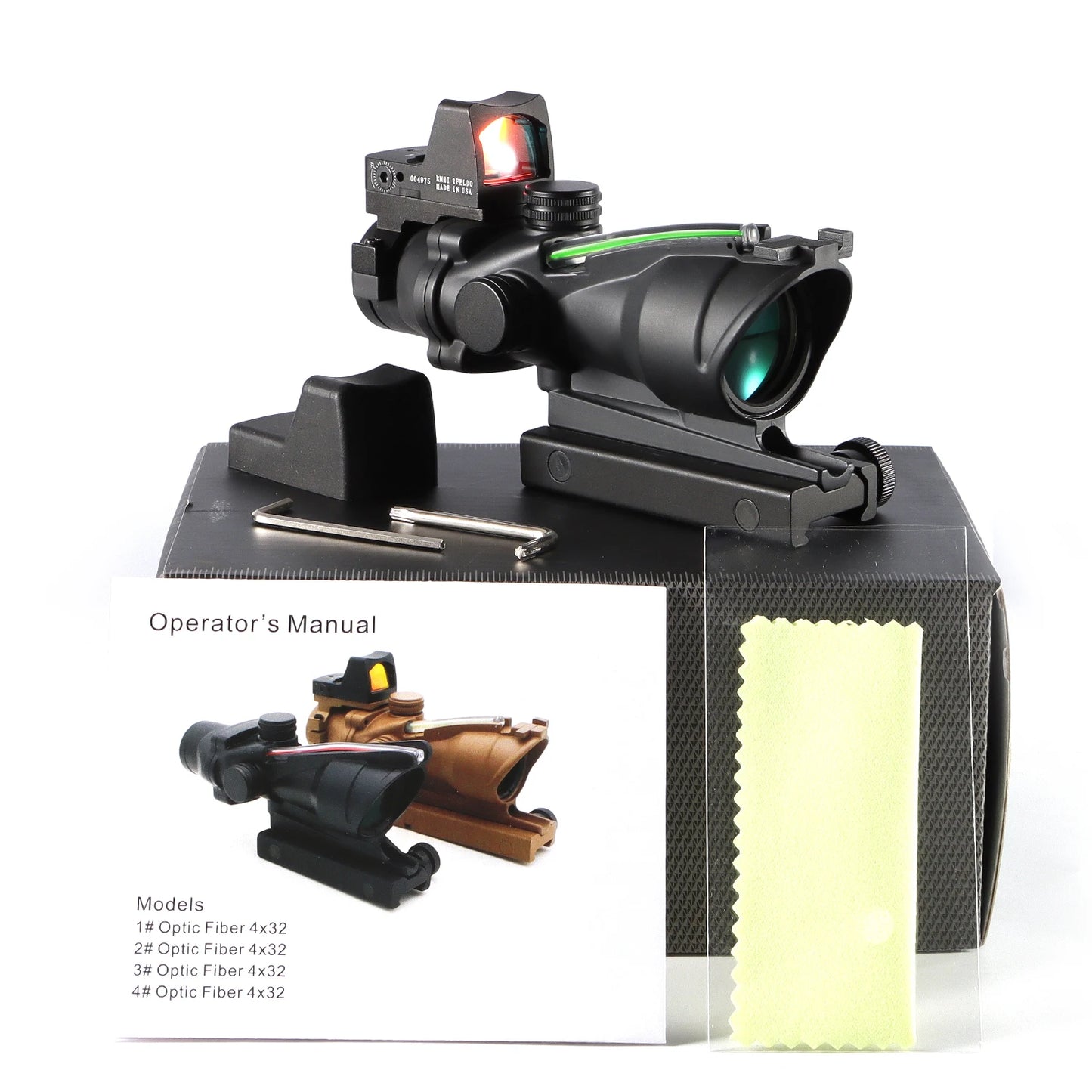 Adjustable Red Dot Tactical Scope for Hunting