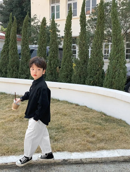 Boys Long Sleeve Trendy Streetwear Viral Fashion