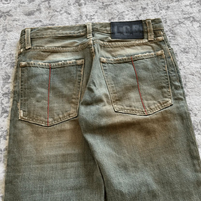 Retro Casual Rock Style Micro-Horn Jeans