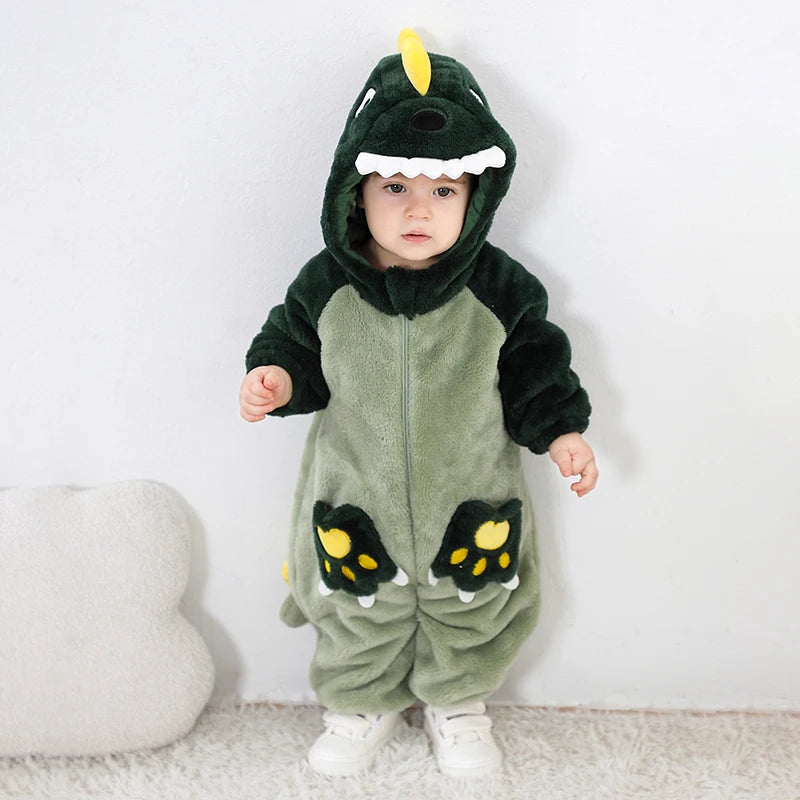 Boy/Girl Onesie Dinosaur Cosplay Hooded jumpsuits