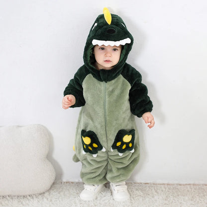 Boy/Girl Onesie Dinosaur Cosplay Hooded jumpsuits