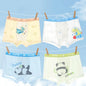 4PCS Mesh Breathable Boy Comfort Antibacterial Cartoon  Underwear