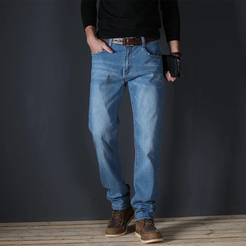 Ripped Plus Size Jeans for Men Fashion