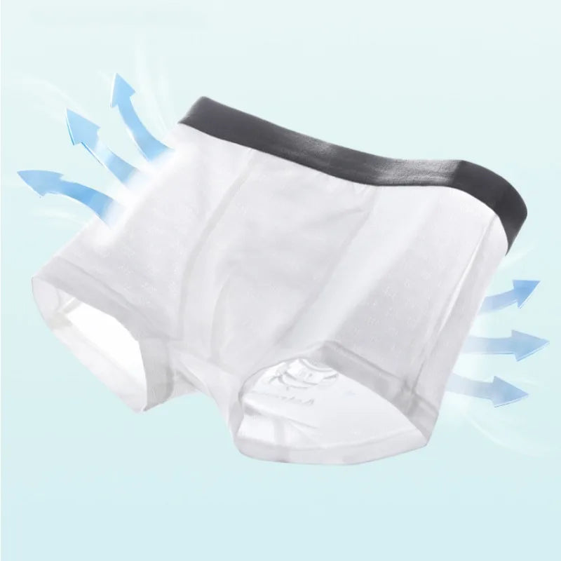 4PCS Boys Mesh Breathable Comfort Antibacterial Underwear