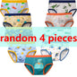 12 Pcs Boys Boxer Briefs Underwear Breathable Baby