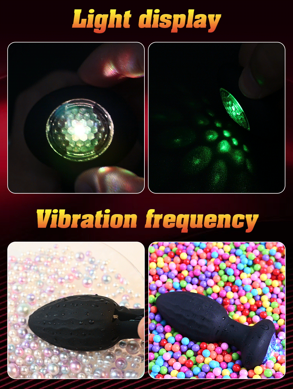 Toy Butt Plug Stimulator Masturbation Penetration Vibrating