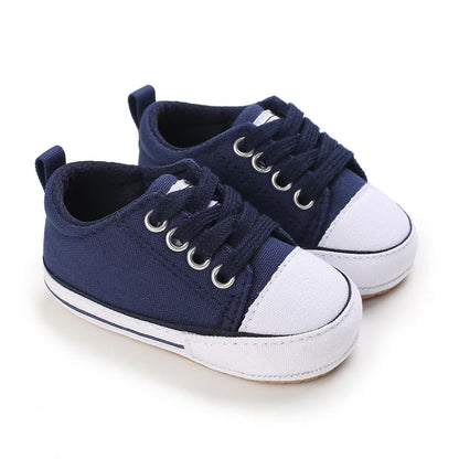 Baby Boy/Girls Canvas Shoes Non-slip Rubber Sole