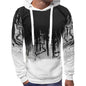 Men s Oversized Hood Sweatshirt 3D Printed