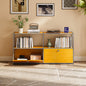 Sideboard Storage Shelf Furniture Stainless Steel