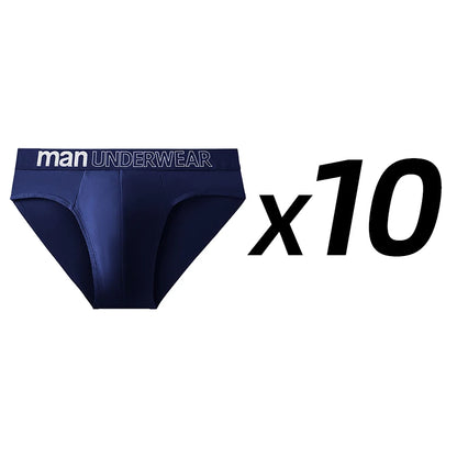 10 Pcs/Lot Men's Briefs Comfortable Sexy Shorts