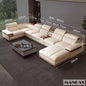 Genuine Leather Sofa Set for Living Room