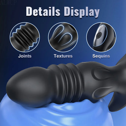 Toy Butt Plug Stimulator Masturbation Penetration Vibrating