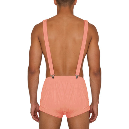 Mens Tear Away Backless, Nightclub Party Jumpsuit