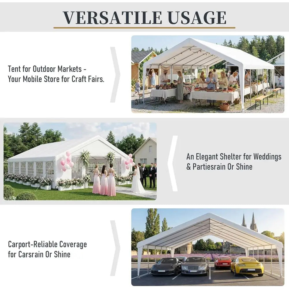 Waterproof Outdoor Party Tent with Removable Walls