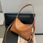Luxury Full-Grain Leather Crossbody Bag for Women