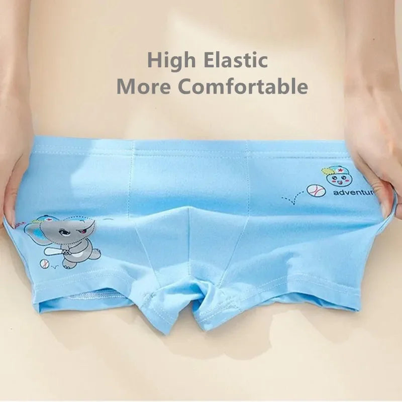 10PC Boys Silk Boxer Underwear Toddler