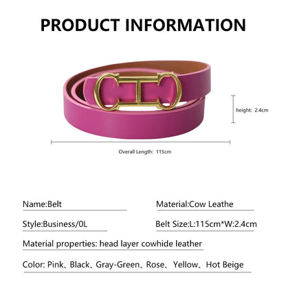 Fashionable High-quality Design Adjustable Women's Belt