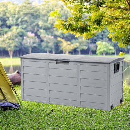 Outdoor Storage Box 75 Gallon with Wheels