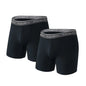 2 Pk Men's Boxer Briefs Ball Pouch Support Underwear