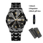 Diamond Luxury Night Glow Double Calendar Quartz