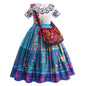 Girls Elsa Anna Dress Princess Carnival Jasmine Rapunzel