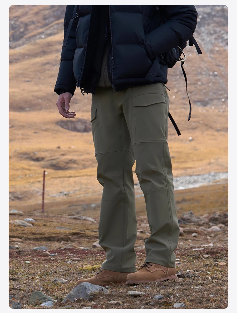 Loose Straight Water Repellent Softshell Hiking Trouser