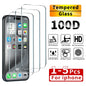 1-5Pcs Tempered Glass For iPhone Pro Max Screen