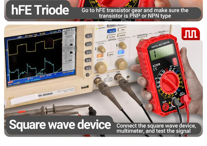 Digital Multimeter   AC/DC Current Meter Voltage Resistance