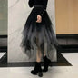 Fashion Tutu Skirt Casual High Waist Midi